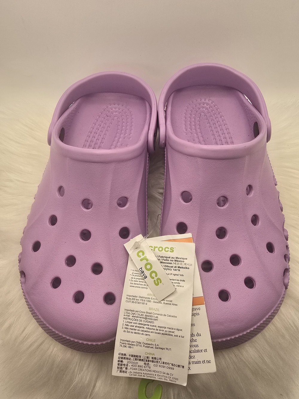 CROCS Kids Classic Clog in Lavender Purple